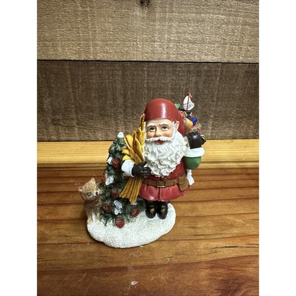 Vintage International Santa Claus Collection Julenisse Norway Figurine In Box - Picture 1 of 7